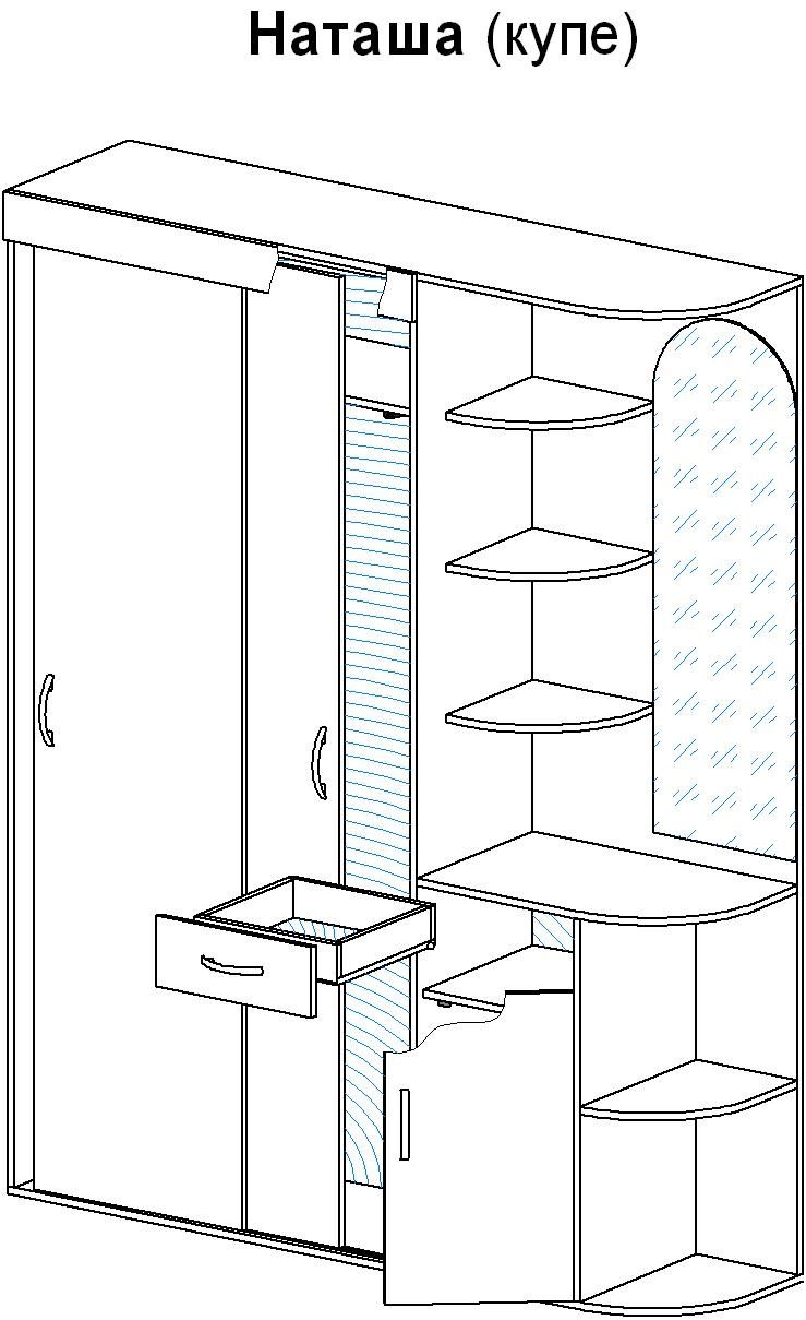 Прихожая Наташа купе маленькая